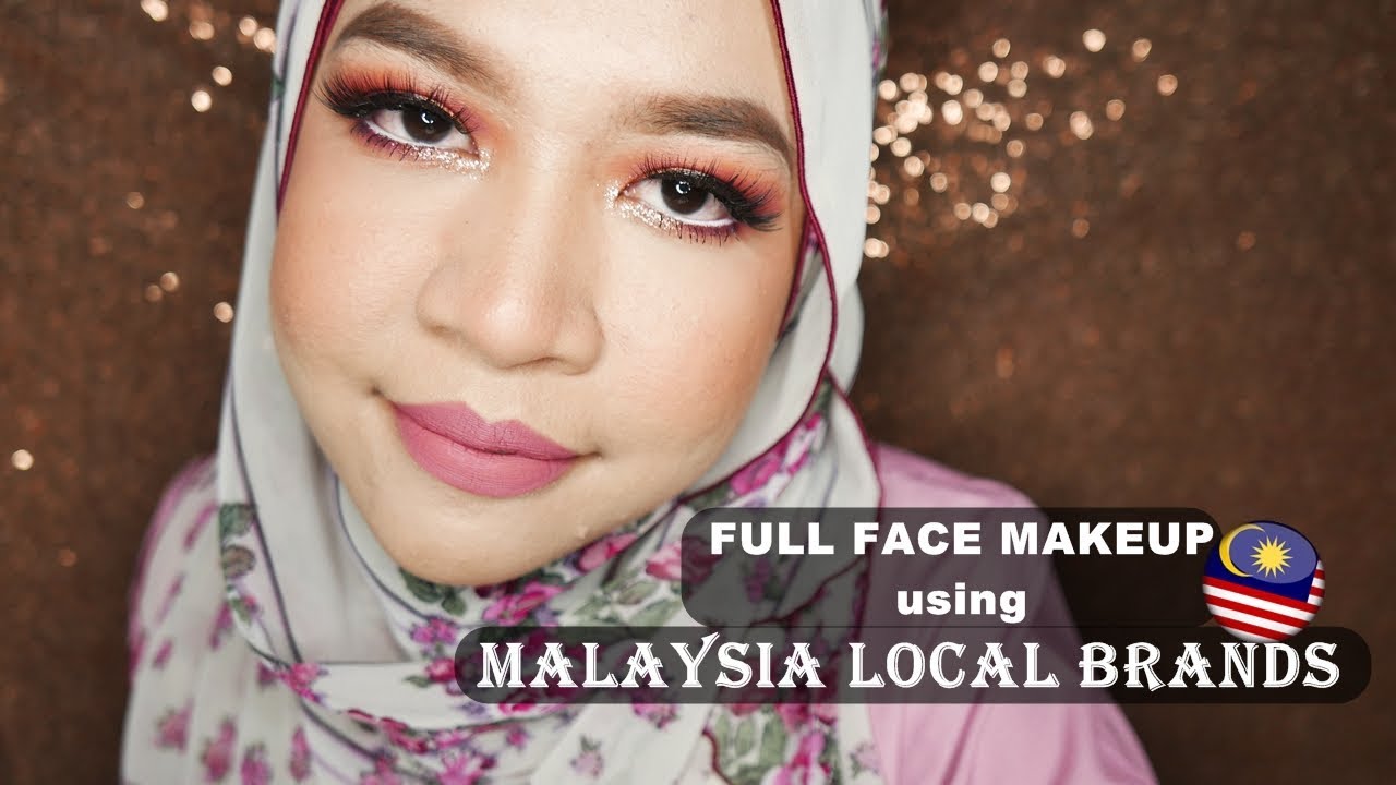 FULL FACE USING LOCAL BRAND MAKEUP (MALAYSIA)