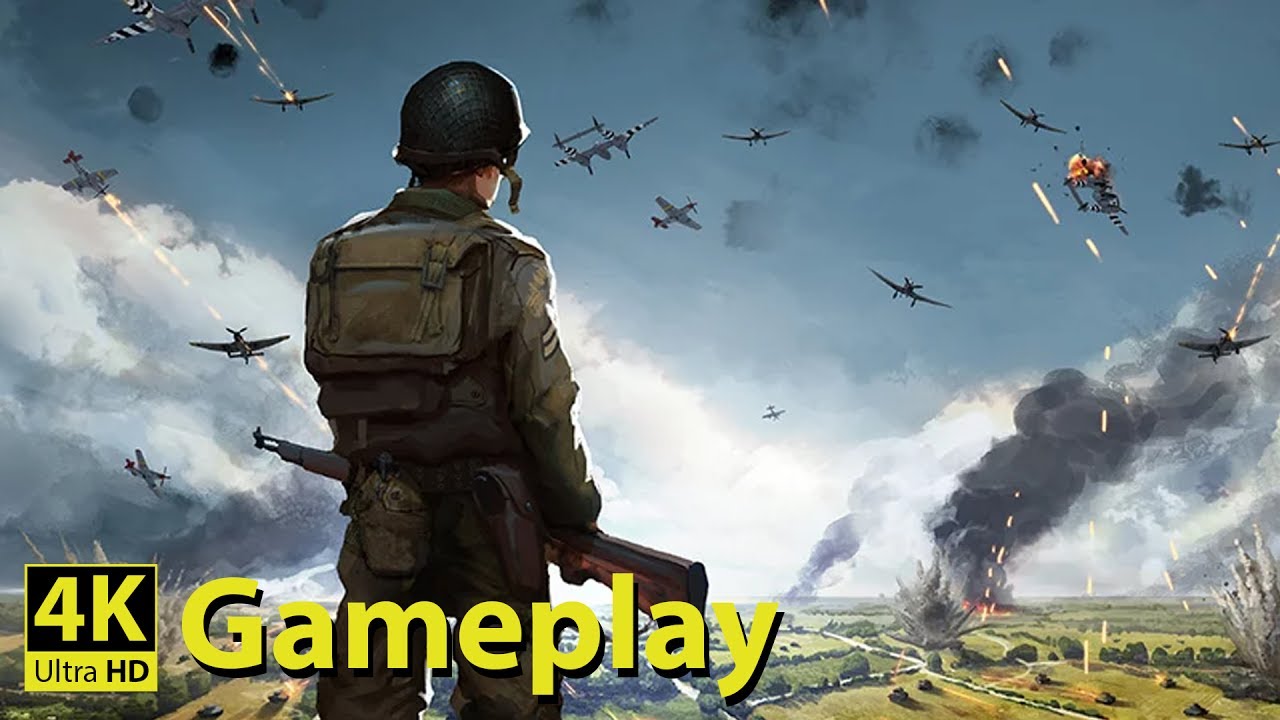 Steel Division: Normandy 44 - 4K GAMEPLAY [Tactical Real-Time Strategy Game]