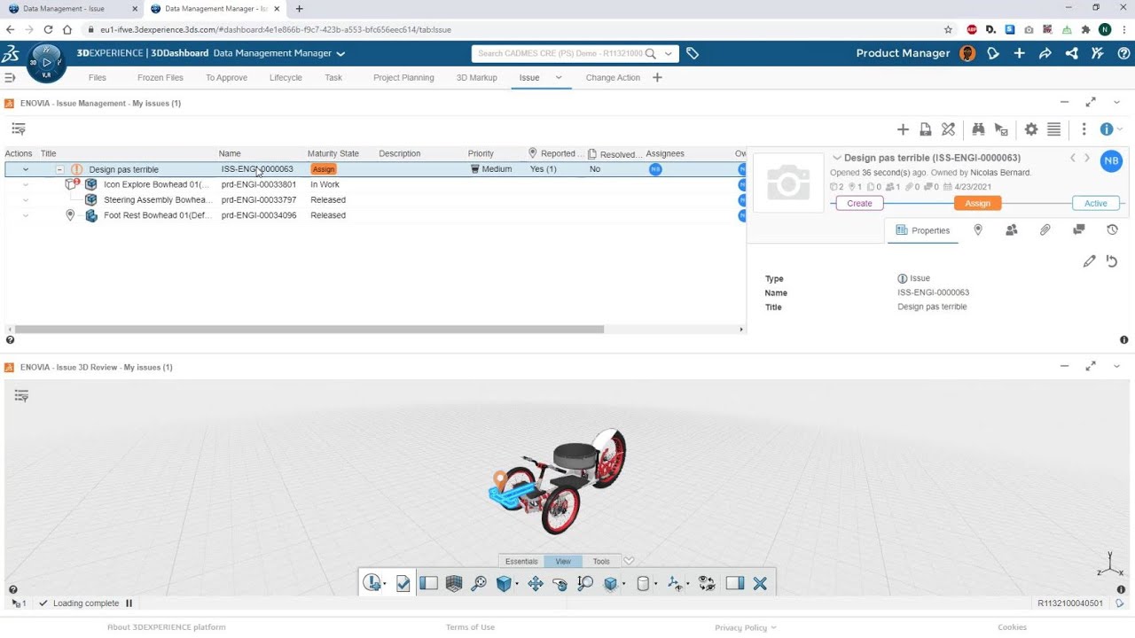Collaboration lors d'une modification de produit