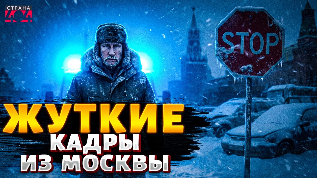 Из Москвы, СРОЧНО! Снежный апокалипсис ПАРАЛИЗОВАЛ столицу: стало всё. Введен режим ЧС