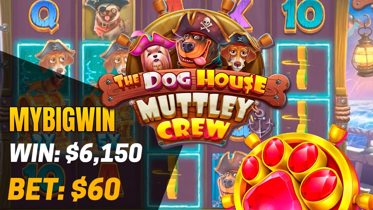 The Dog House - Muttley Crew Slot! 🐶 x102 in The Dog House! 💸 Big Win - $6150