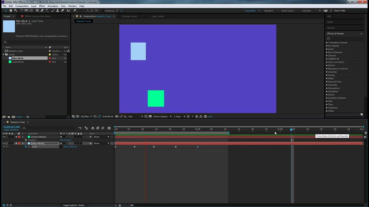 After Effects Scale Explained (Squash & Stretch Basics)