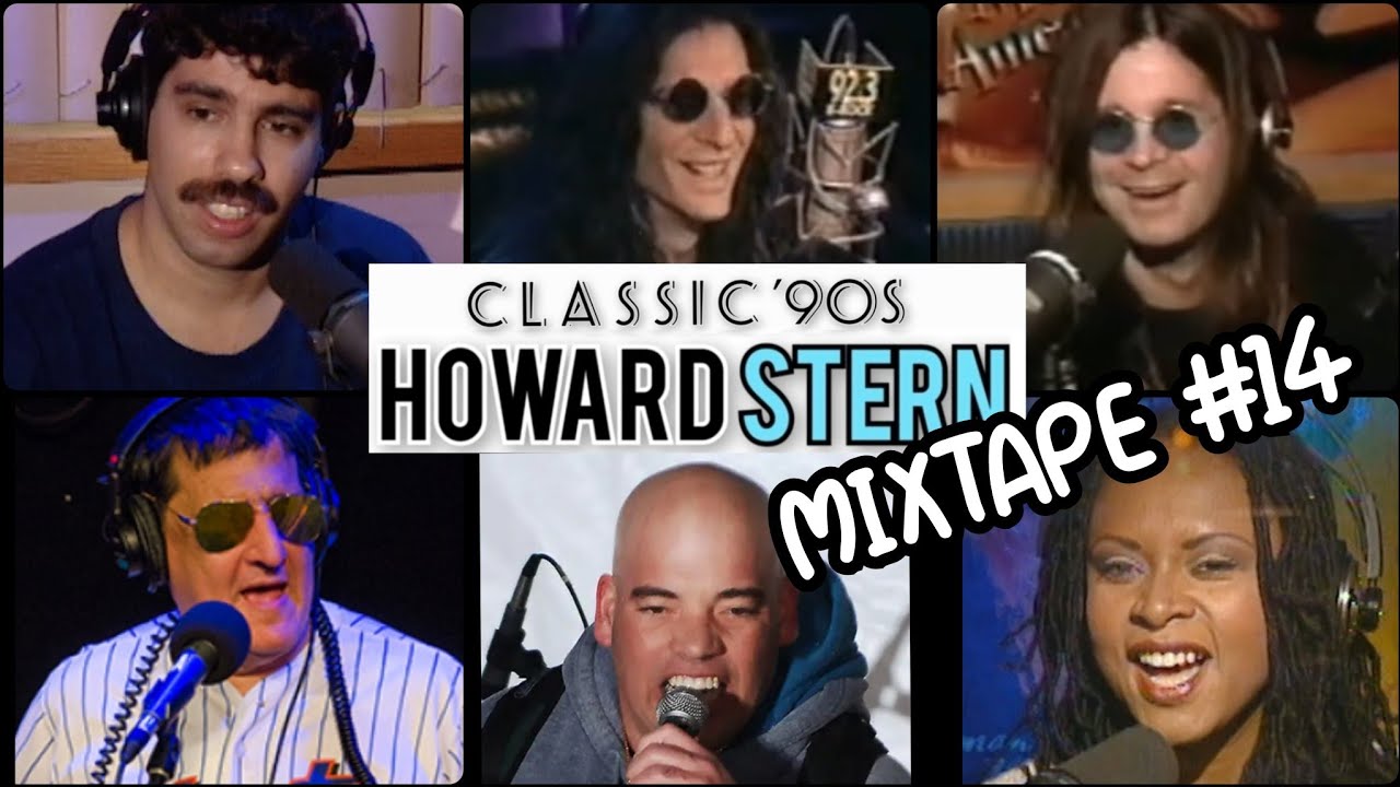 CLASSIC 90s HOWARD STERN: MixTape #14 (Ozzy Osbourne, Baba Booey, Crackhead Bob, Elephant Boy)