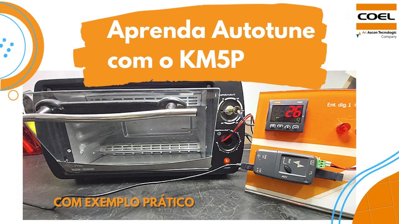 Instalação elétrica e  Configuração do PID no controlador de temperatura Coel KM5P. Upgrade de forno