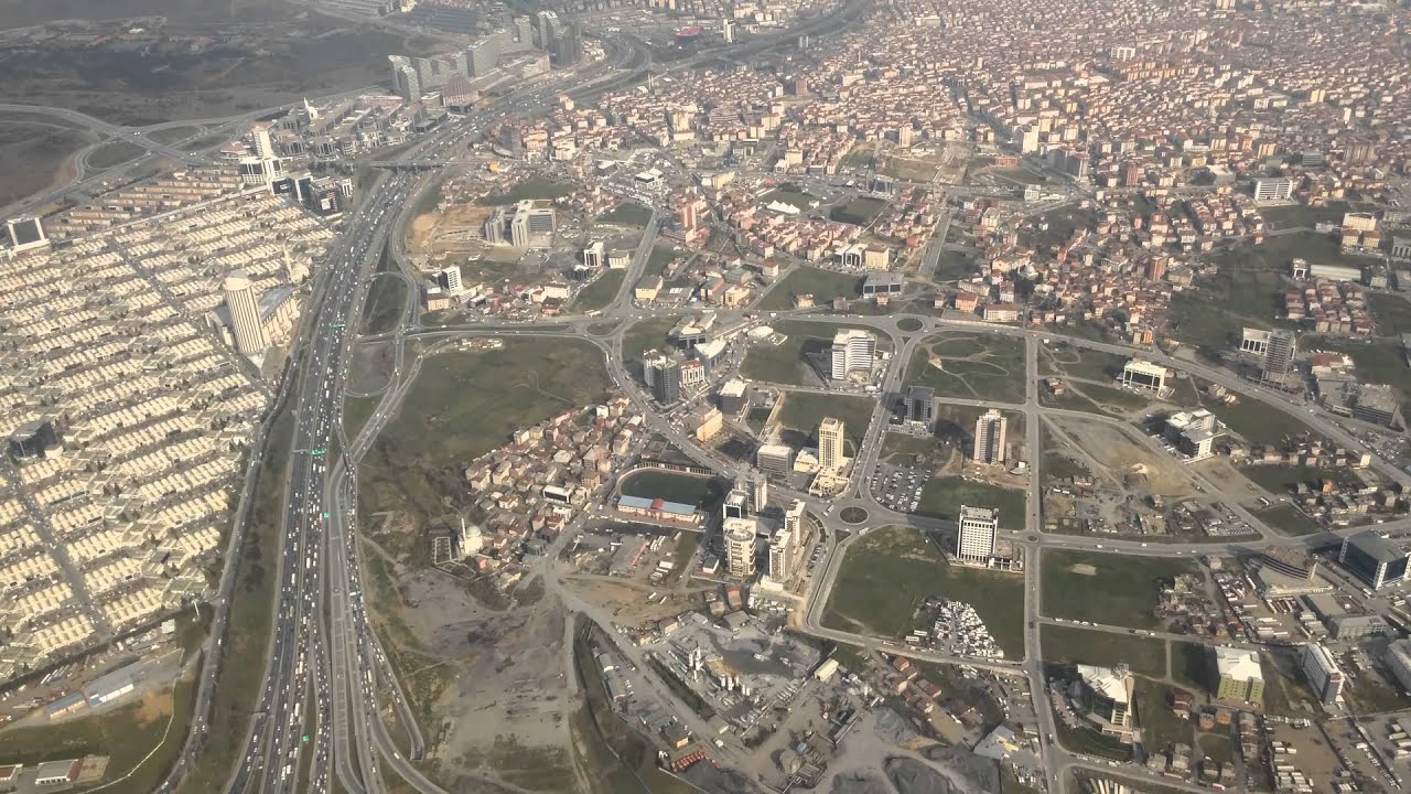 19.03.2015 Uçaktan eşsiz İstanbul Manzarası (Boğaz)..