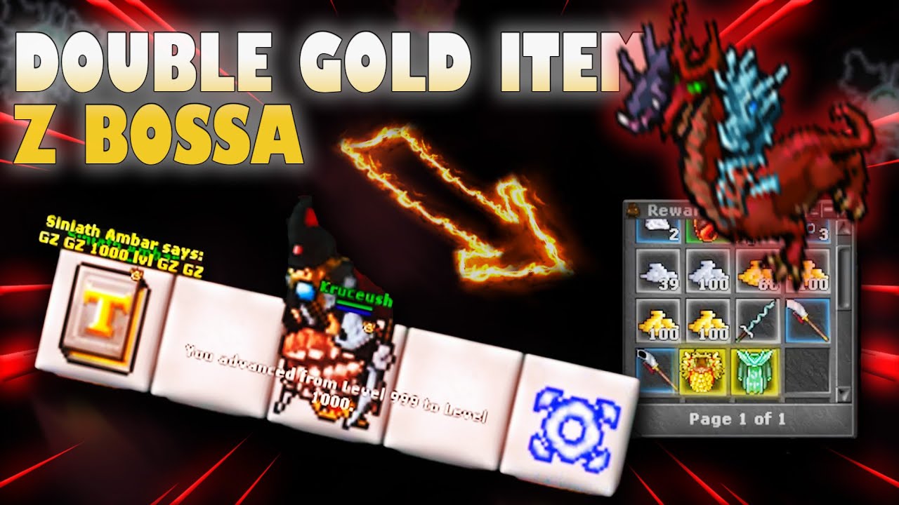 ABSOLUTE CINEMA Z BOSSA | KRUCEUSZ WBIJA 1000 LVL | JAK DO TEGO DOSZŁO | Tibia shorts #35