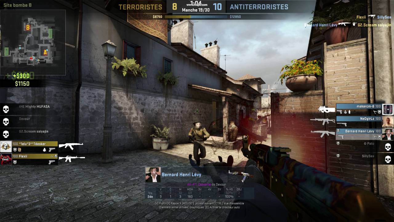 DOUBLE HS AK INFERNO CS GO