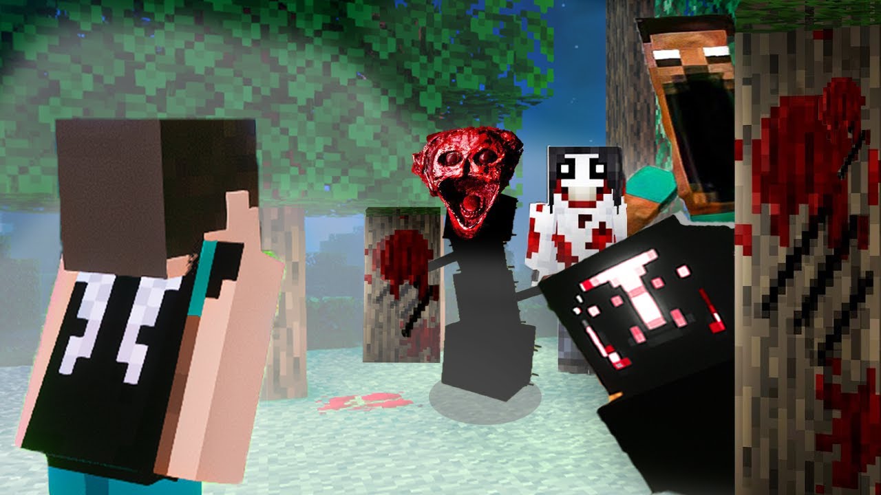 J'ai ajouté TOUS les Mods Horreur sur Minecraft..