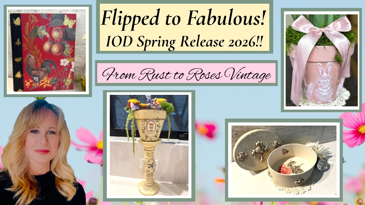 Flipped to Fabulous! IOD Spring Release 2026!