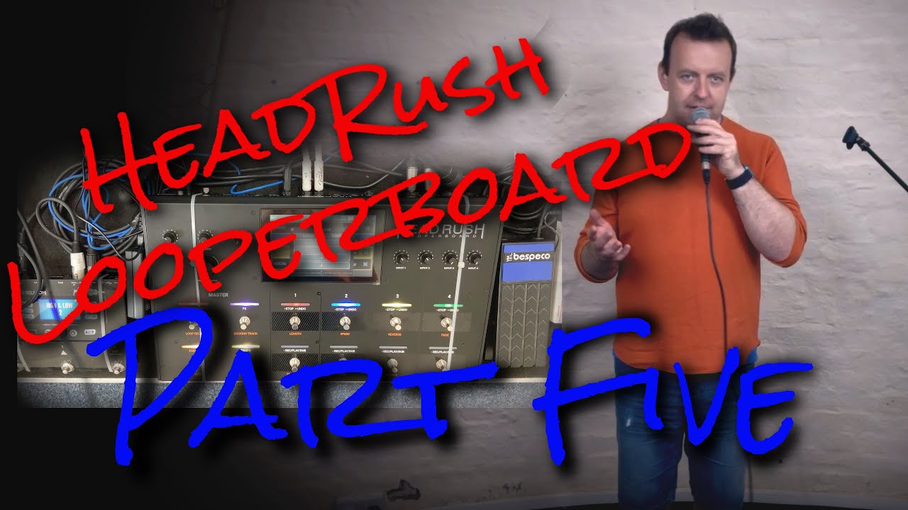 Headrush Looperboard - Педаль экспрессии и встроенные лупы - 2019