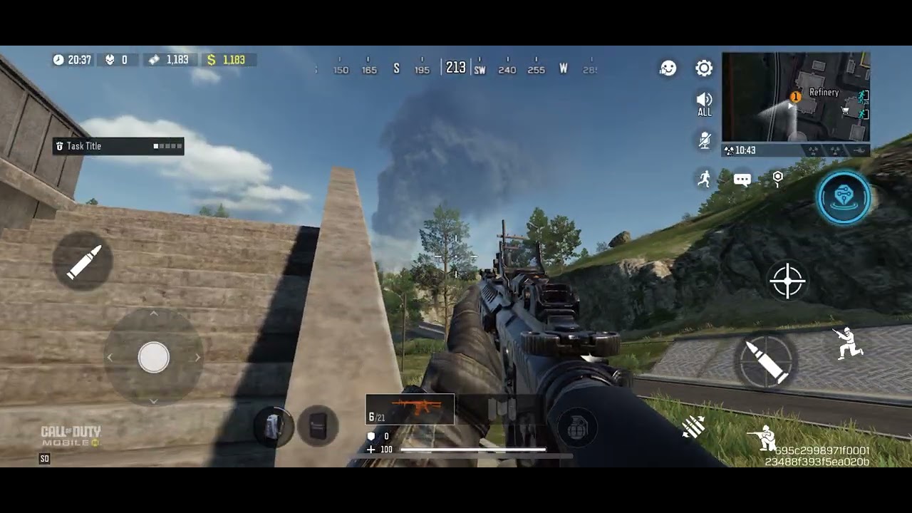 This is my first time ever playing Call of Duty 😅🎮I’m still learning, so don’t judge too hard!If 💙.