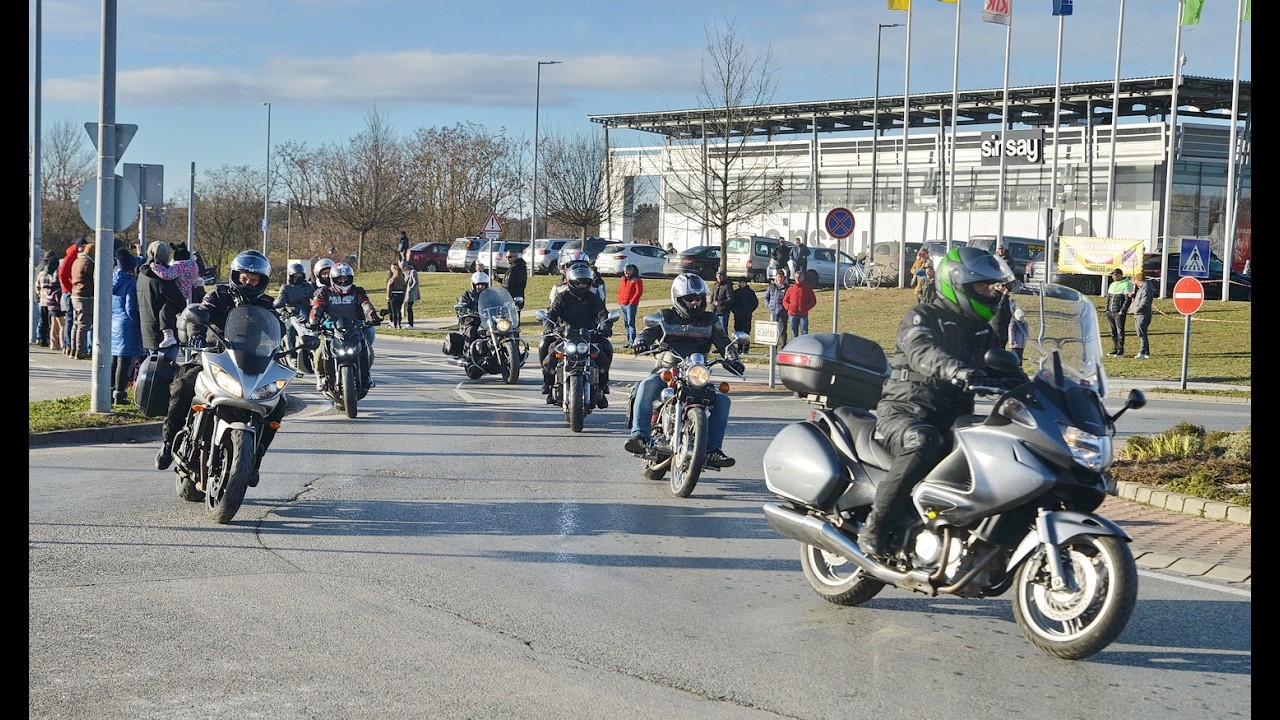 Szilveszteri Gurulás 2025. - motorosok évbúcsúztató felvonulása Szombathelyen