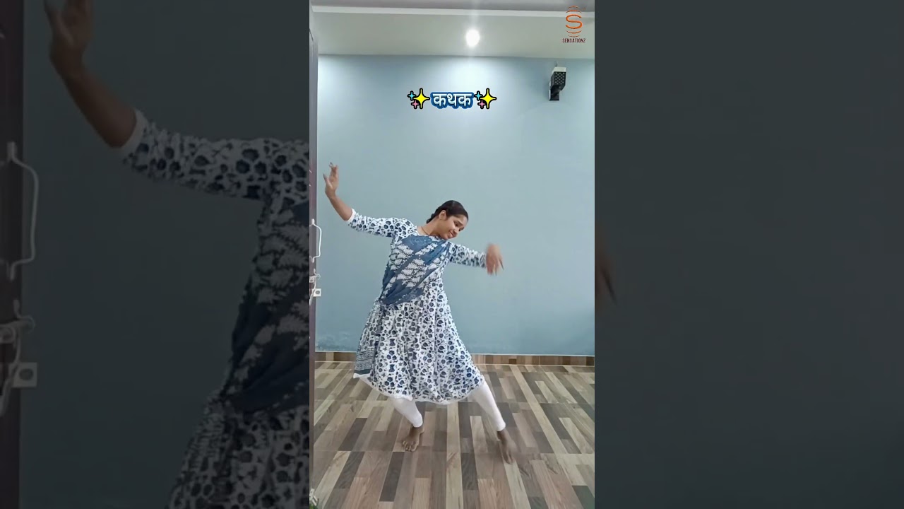 Kathak Dance by Sneha Mam | Sensationz Dance And Music  #dance #shortsfeed
