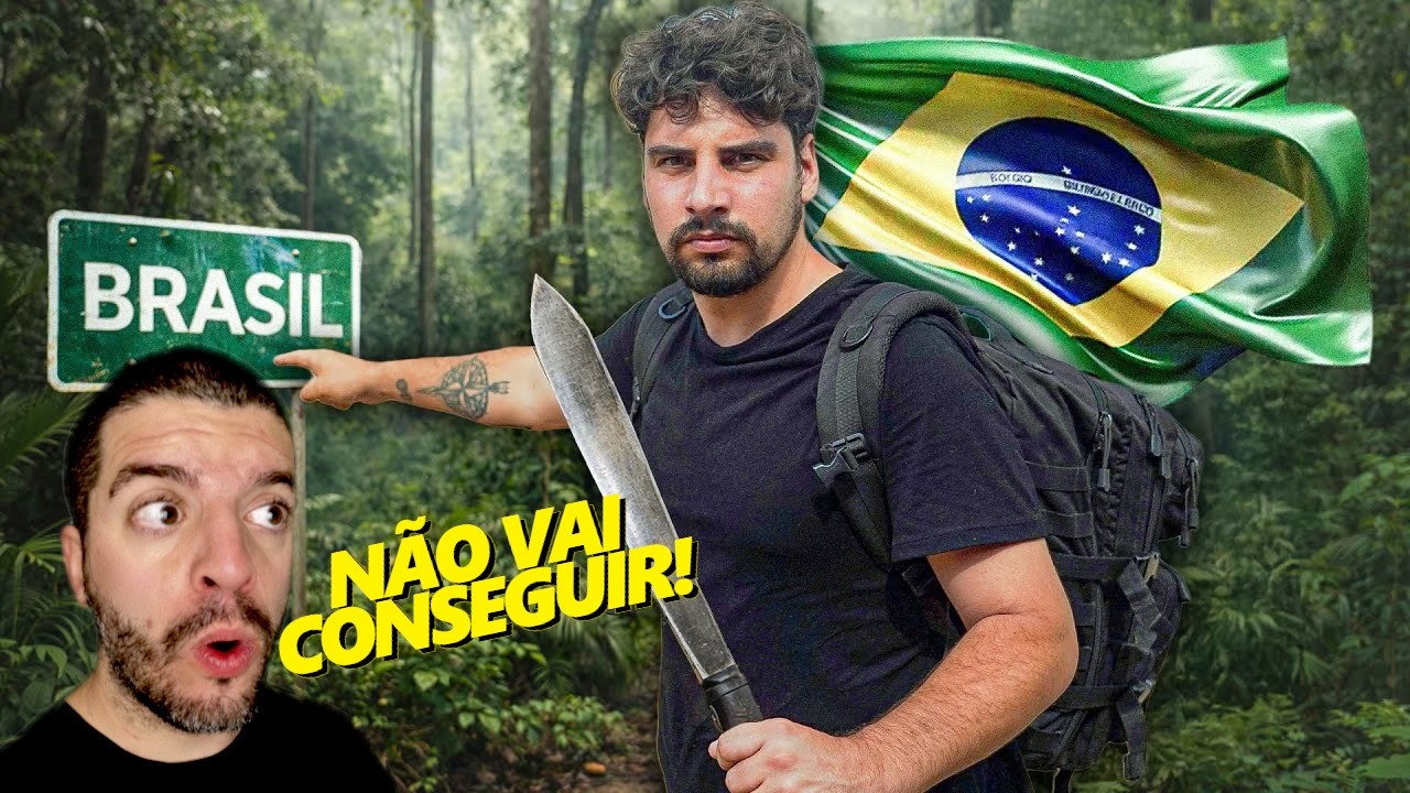 ATRAVESSANDO o BRASIL por TERRA - RAFA Reage a DE MOCHILA ÀS COSTAS