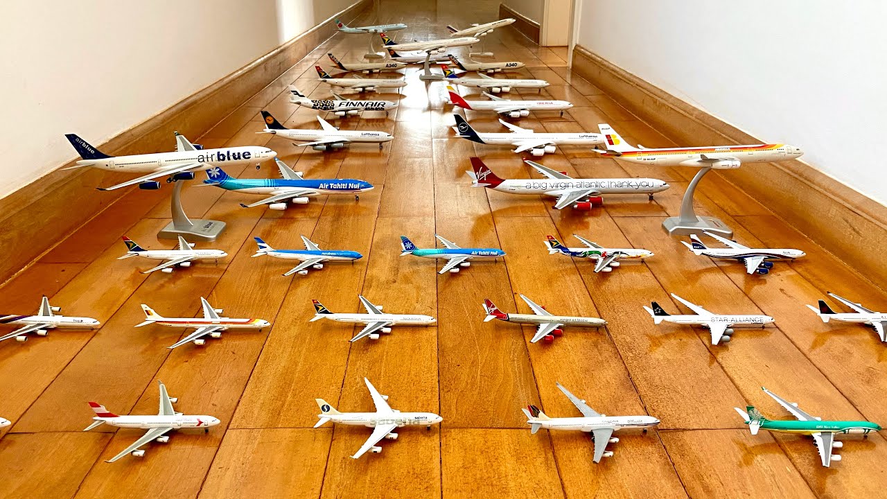 AIRBUS A340 - Airplane Model Collection