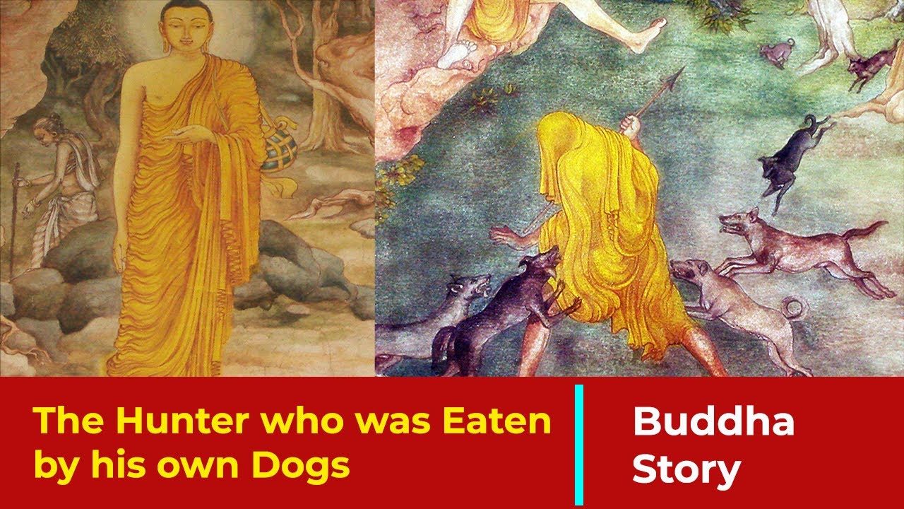 The hunter Who Was Eaten by His Own Dogs: Letting Go of Guilt and Regrets (Buddha Story)