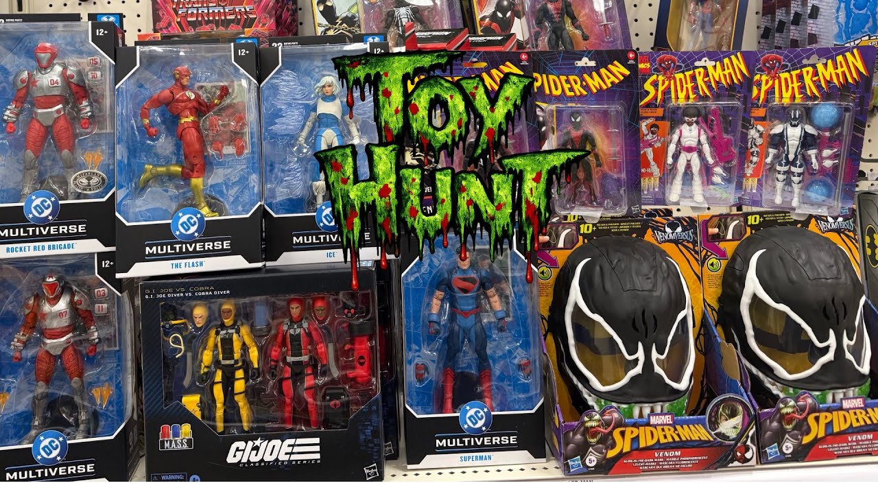 I was surprised these marvel legends and Dc multiverse figures are sitting (Toy Hunt) 