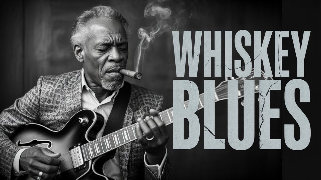 Whiskey Lounge Blues for Deep Sleep 🌙 Smooth Mississippi Guitar & Harmonica