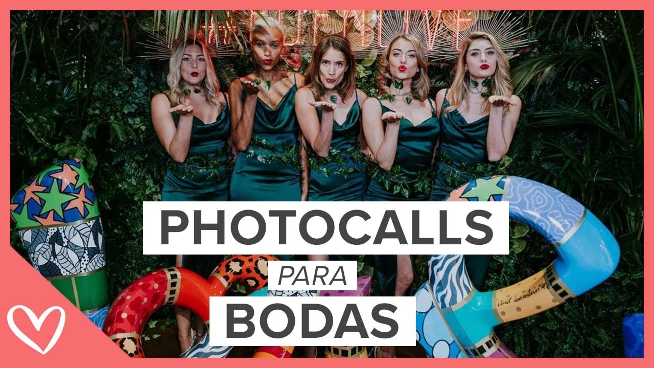 PHOTOCALL para bodas: 10 fant&aacute;sticas propuestas