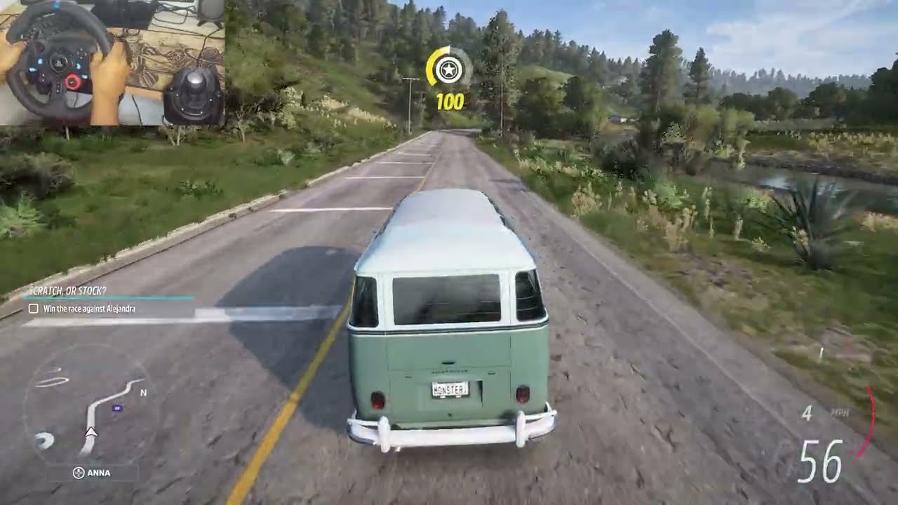 Volkswagen Type 2 De Luxe 1963 – Classic VW Bus Drive | Forza Horizon 5 | Logitech G29 | 4K UHD