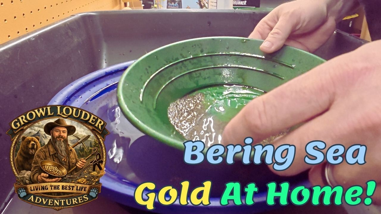 The Looking for Gold in Bearing Sea Sand Adventure!