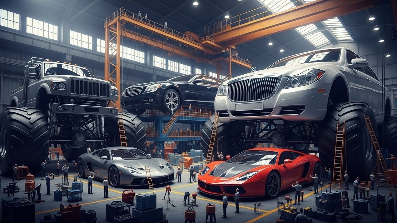 Inside a Modern Car Factory 🚗 | One Car Every Minute