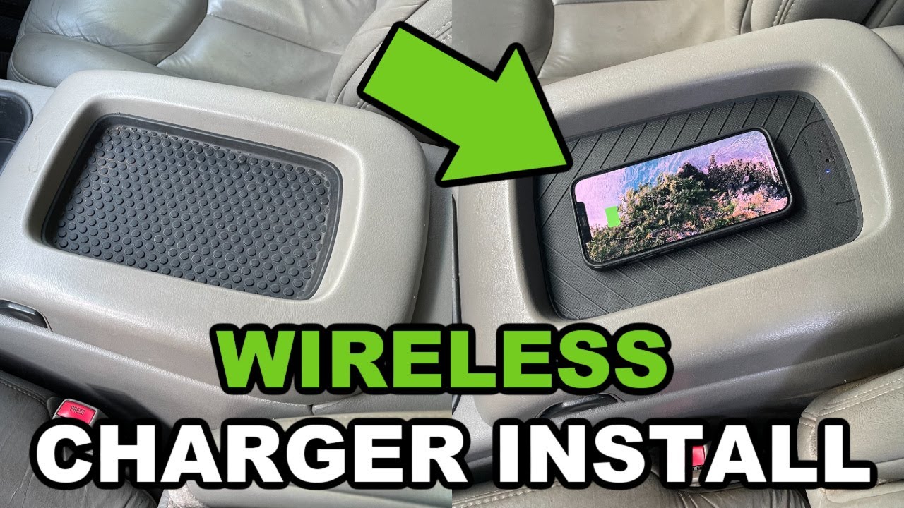 Boost Auto Parts Wireless Charger Retrofit Kit Upgrade For Your Truck| 2005 GMC SIERRA 2500HD