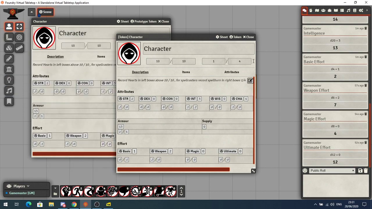 Foundry VTT - Simple World Building System