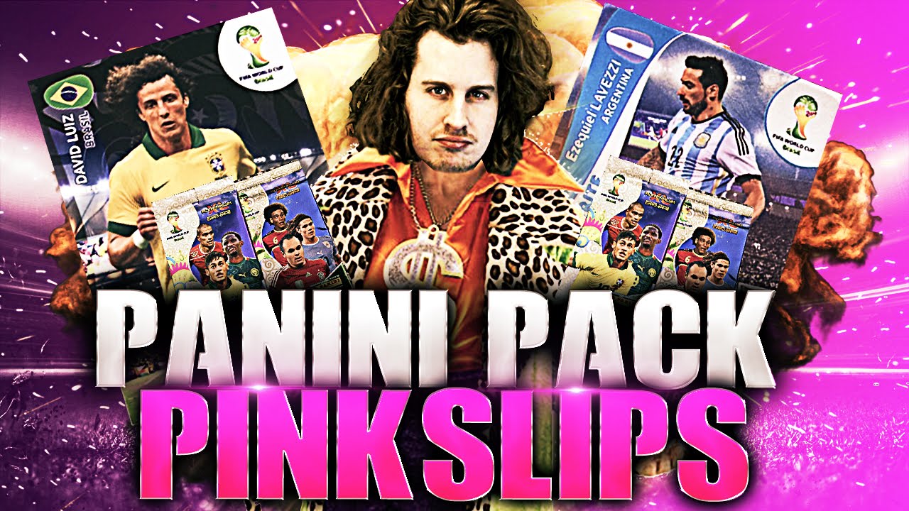 STURREMY BROMANCE! FIFA 15 PANINI PACK PINK SLIPS