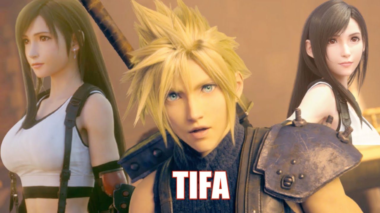 Cloud Saying Tifa in Japanese DUB - Final Fantasy 7 Remake Cloud Tifa