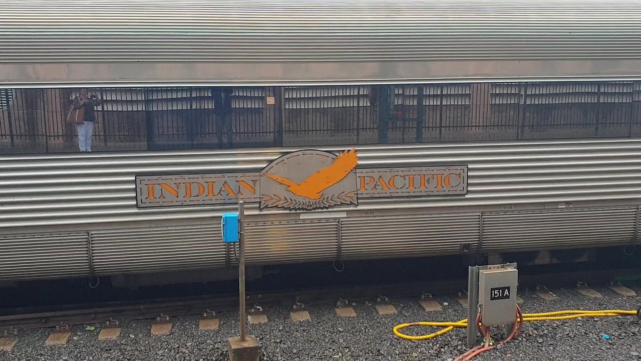 The Indian Pacific train - Sydney to Perth - day 1
