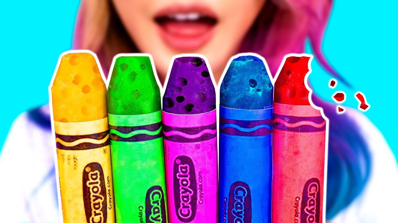 How To Sneak Food In Class! Edible DIY Candy School Supplies Prank Wars!