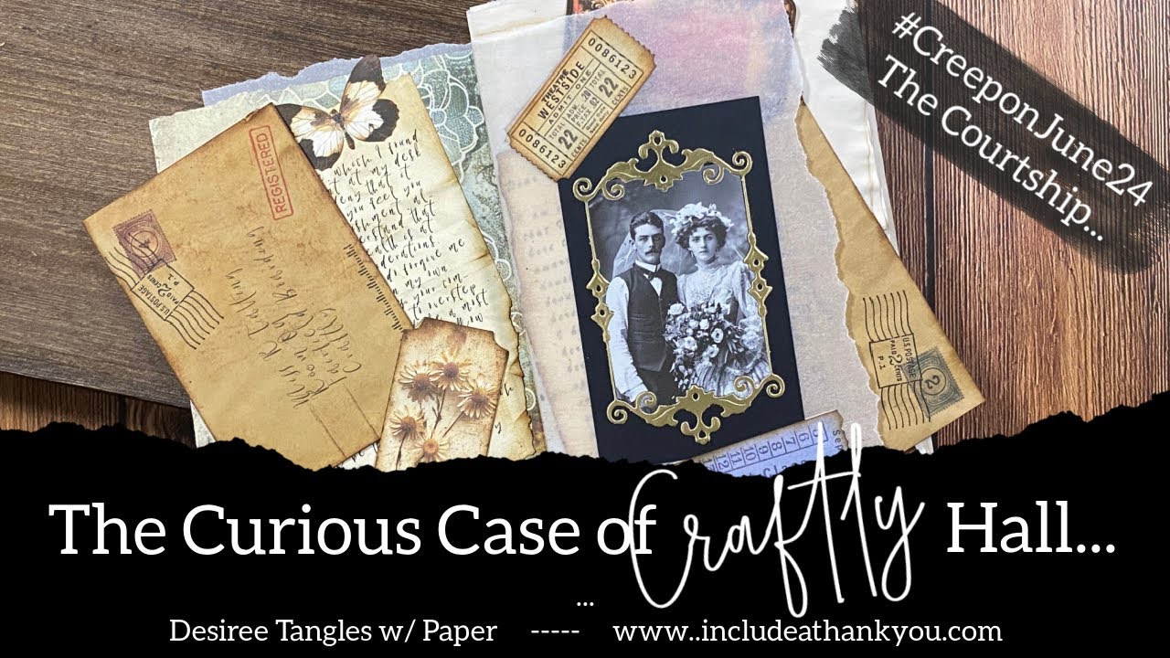 Hardbound Journal | Curious Case of Craftly Hall | Their Courting!  #creeponjune24