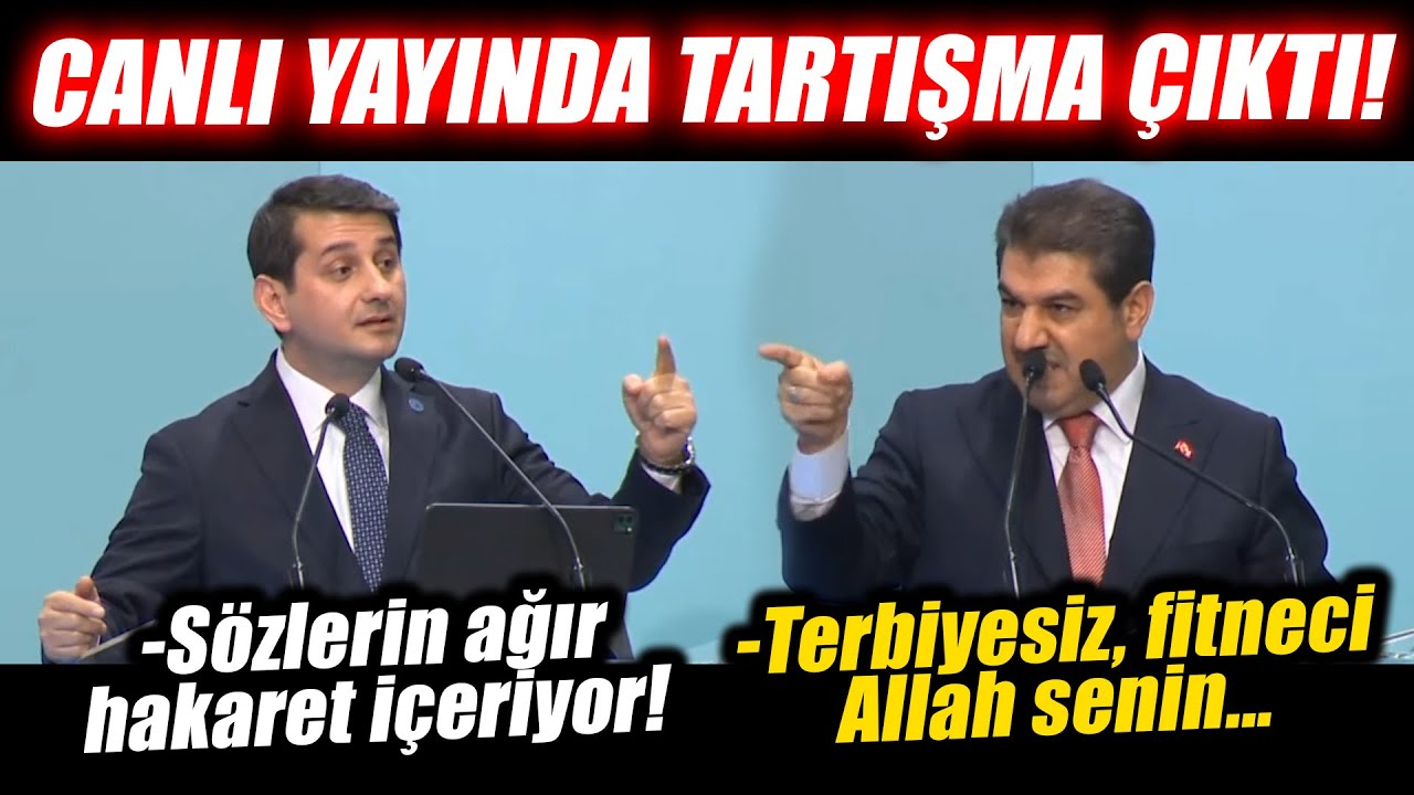 Tevfik Göksu ile İbrahim Özkan arasında çok sert tartışma! 