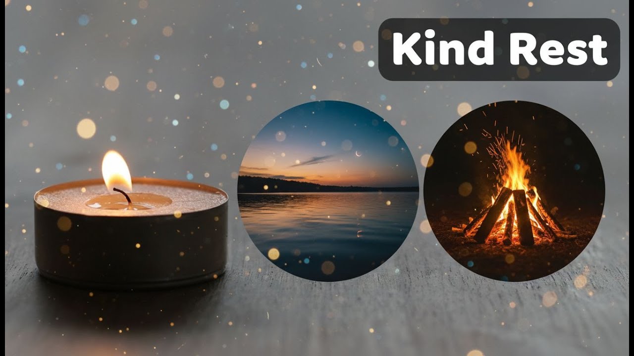 Rest in Kindness Tonight 🌙 Meditation — Sleep Positive Mindset, Sleep Relaxation, Positive Messages