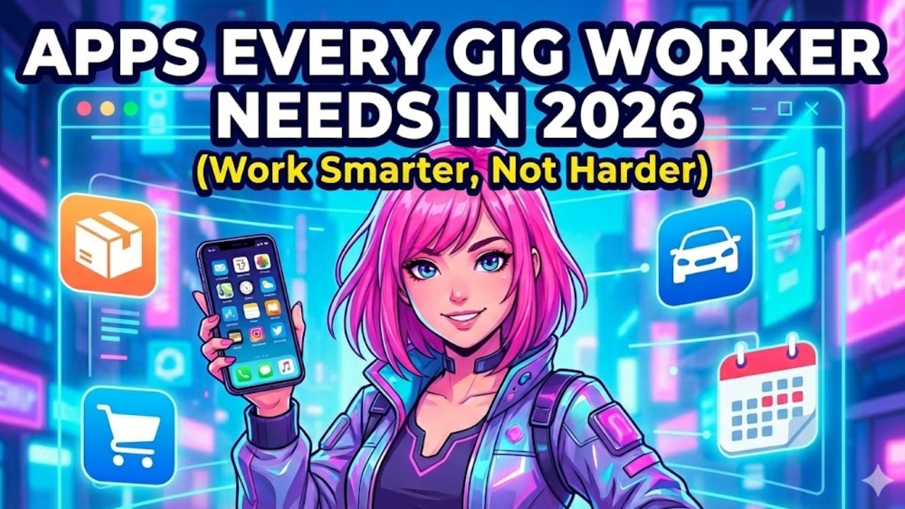 Apps Every Gig Worker NEEDS in 2026 (Work Smarter, Not Harder)