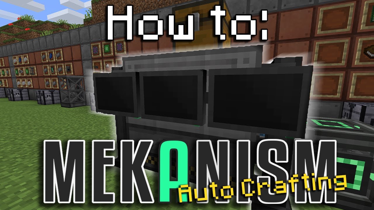How to: Mekanism | Digital Miner & Auto Crafting (Minecraft 1.16.5)
