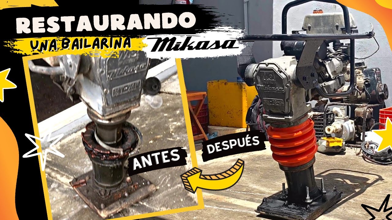 RESTAURANDO una Bailarina Mikasa MT74F | Maquinco maquinaria