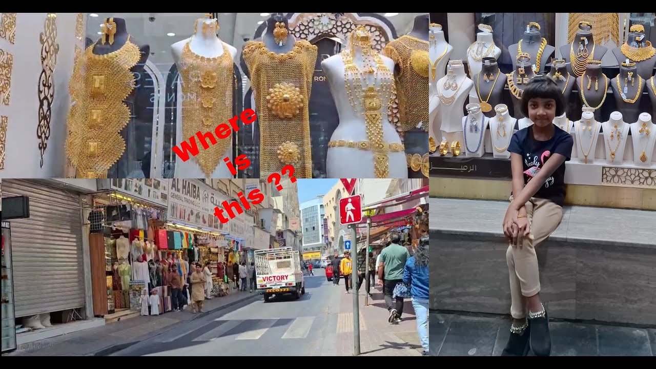 DUBAI GOLD SOUK //City of gold //@dubai #trending #travel #comedymove #vlogs #@A.M Family