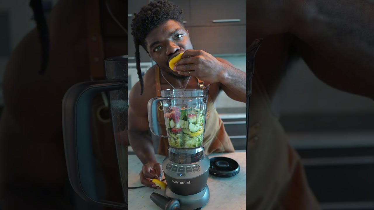 Let’s make a healthy sorbet