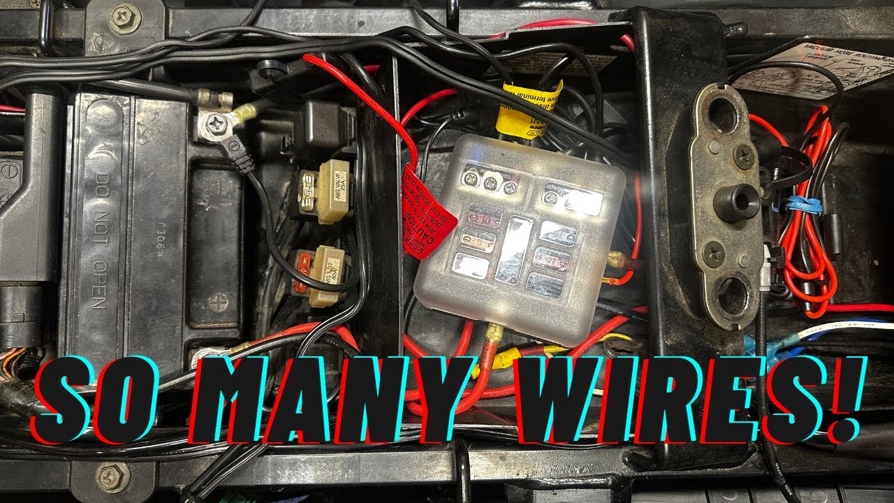 VSTROM BUILD GUIDE: PART 3 | WIRING! | Trav1sty