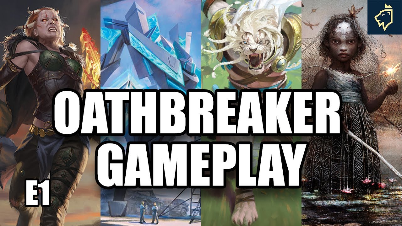 Jeska vs Shorikai vs Ajani vs Aminatou | Magic the Gathering Oathbreaker Gameplay