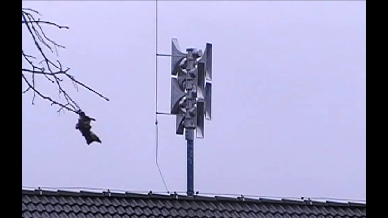 Sirenenprobe Troisdorf - Neue elektronische Sirene (SES 1200)