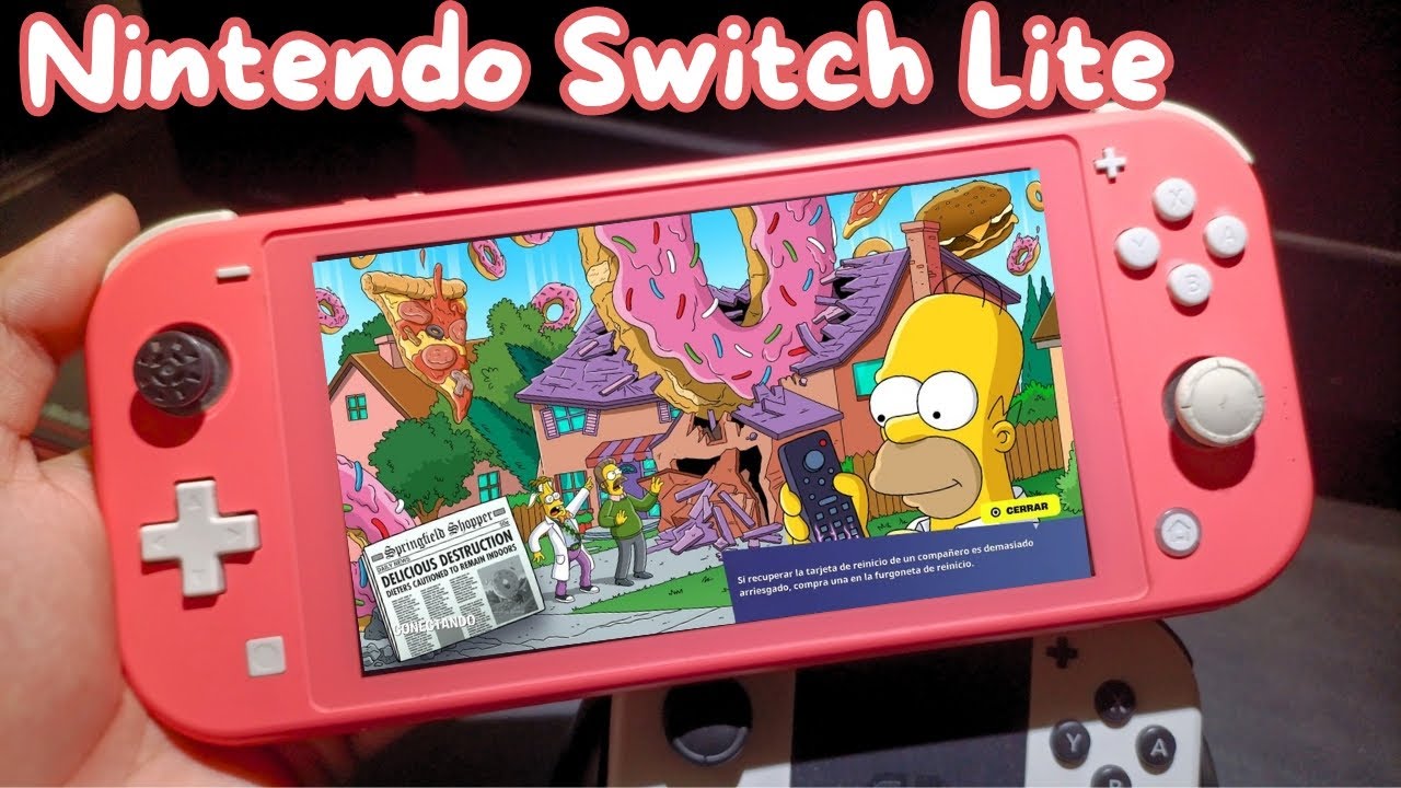 Vale la pena? 🤔 Jugar FORTNITE en Nintendo Switch Lite en 2025 