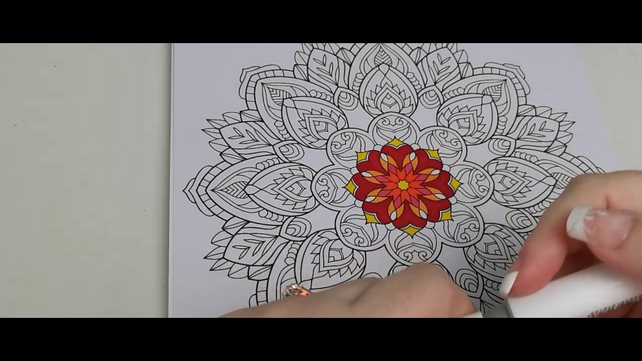 Adult Colour & Chat | Mandalas Coloring Book ~ Colorya