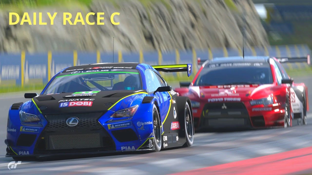 GRAN TURISMO 7 / DAILY RACE C / PS5 / 29 MAR 2023 - LEXUS RC F GT3 / DRAGON TRAIL SEASIDE R