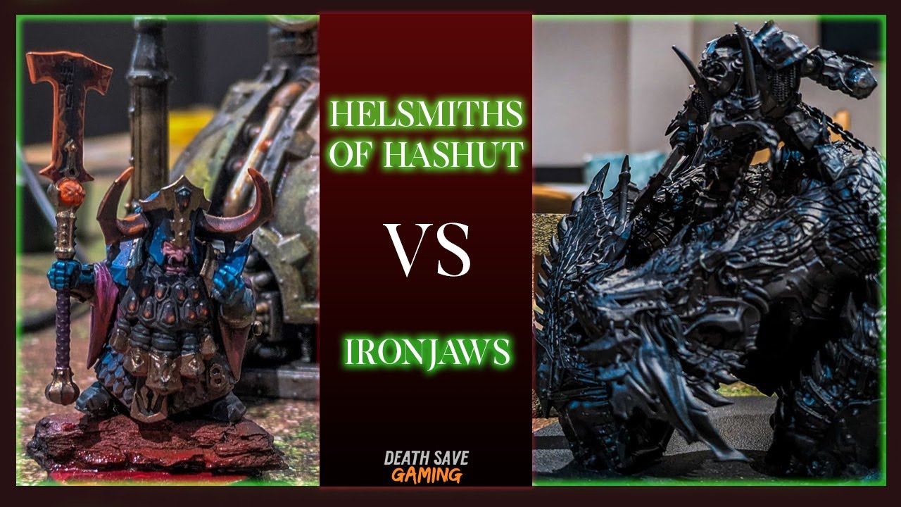 AOS Helsmiths of Hushut Vs Oruk Warclans