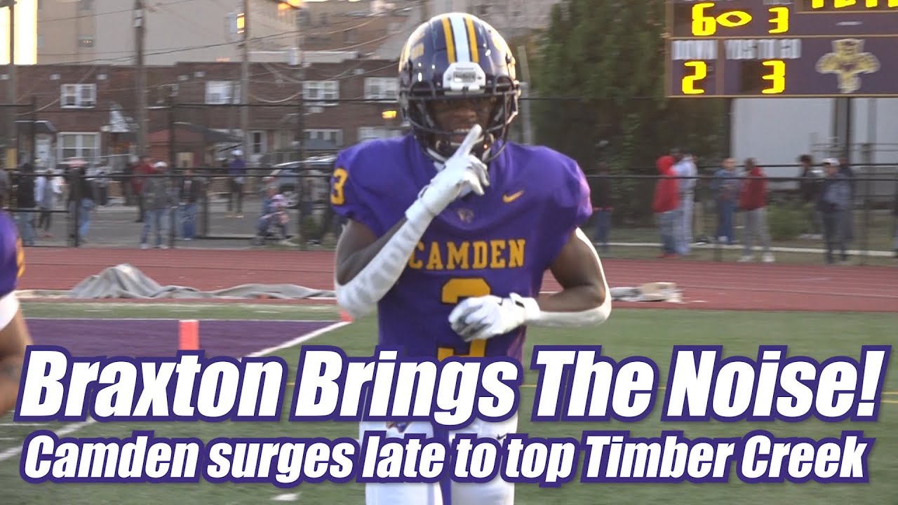 Camden 18 Timber Creek 7 | HS Football | Christian Braxton 181 yards, 2 TDs!