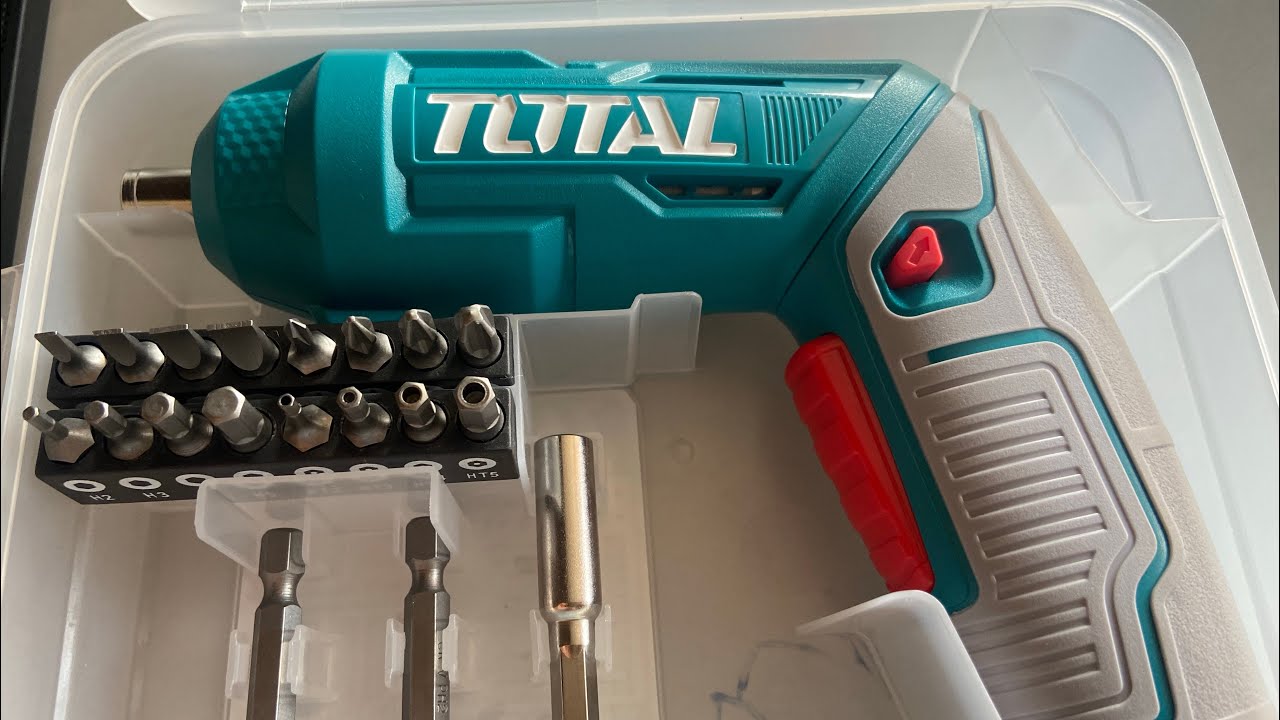 TOTAL Lithium-Ion cordless screwdriver 4V / 1.5Ah Type C (TSDLI0442)