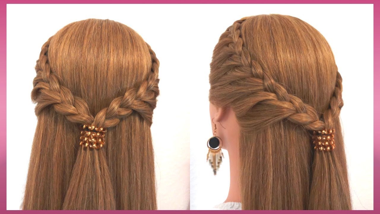 ถักเปียสวยๆ |ทรงผมออกงาน แบบง่าย | Beautiful braid | Simple hairstyle Tutorial Ep43
